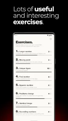 Concentration training android App screenshot 5
