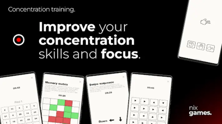 Concentration training android App screenshot 6